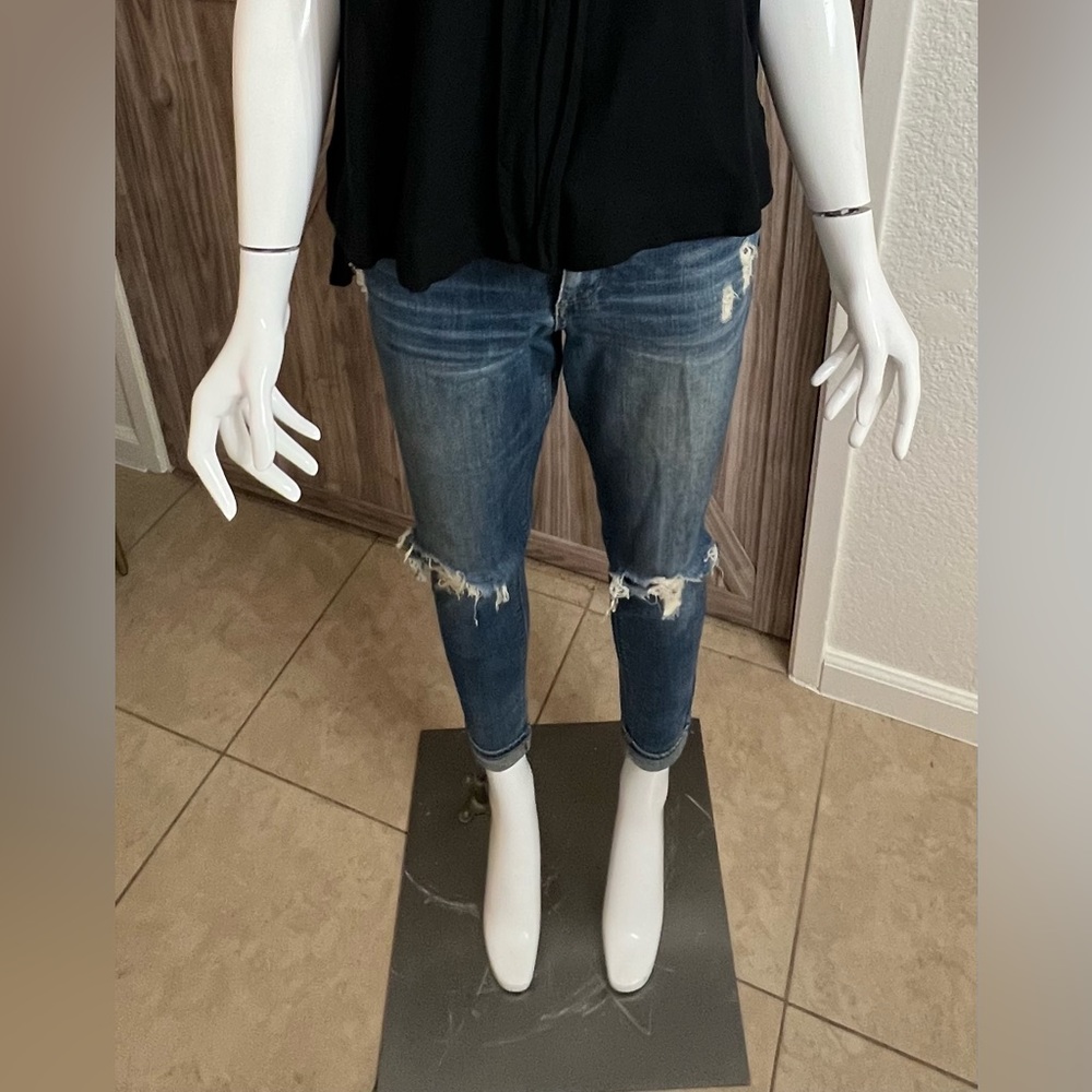 Lucky Brand Distressed Ava Skinny Jeans size 28